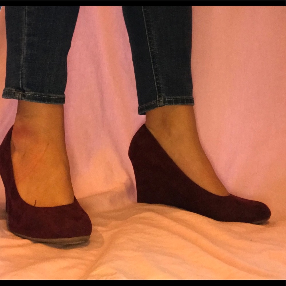 Magenta Dexflex Comfort Wedges